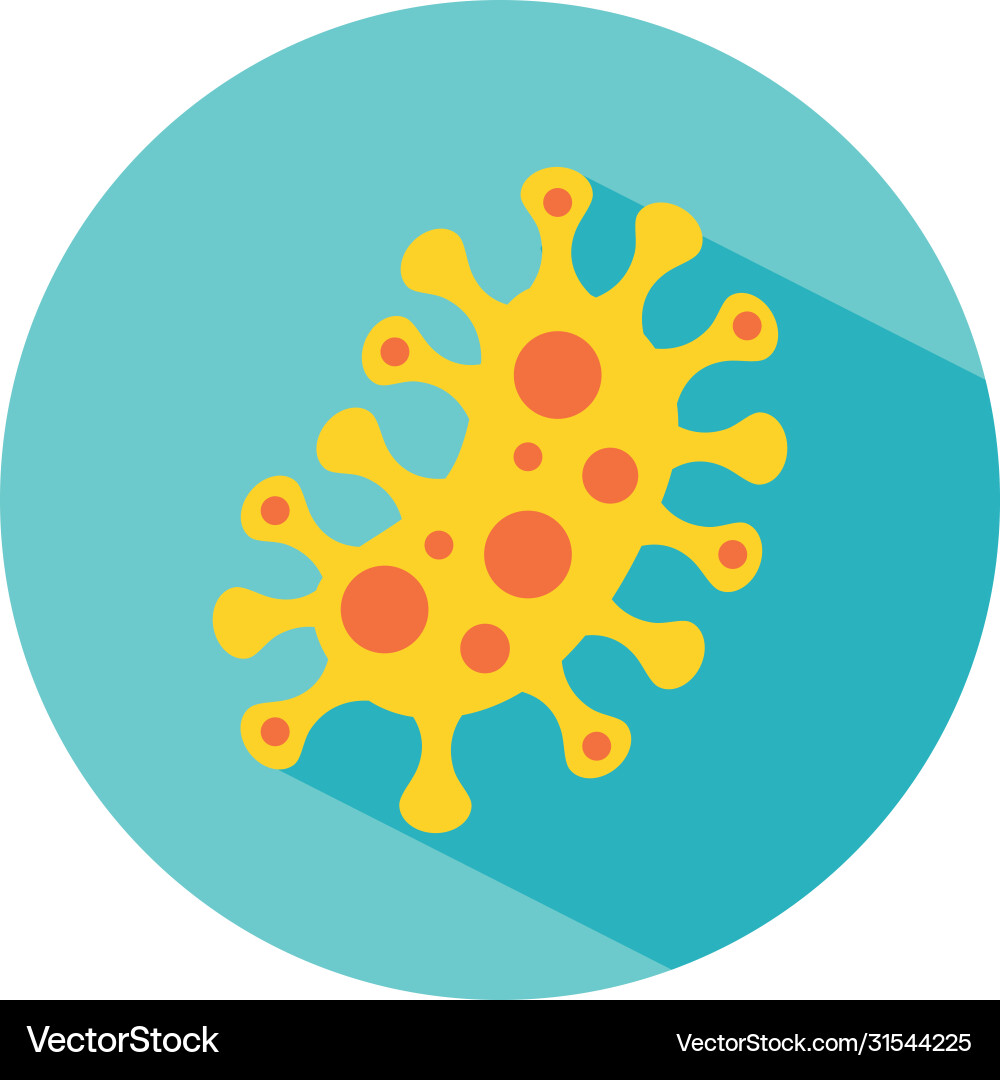 Bacteria icon image block style Bacteria icon image block style Vector Image