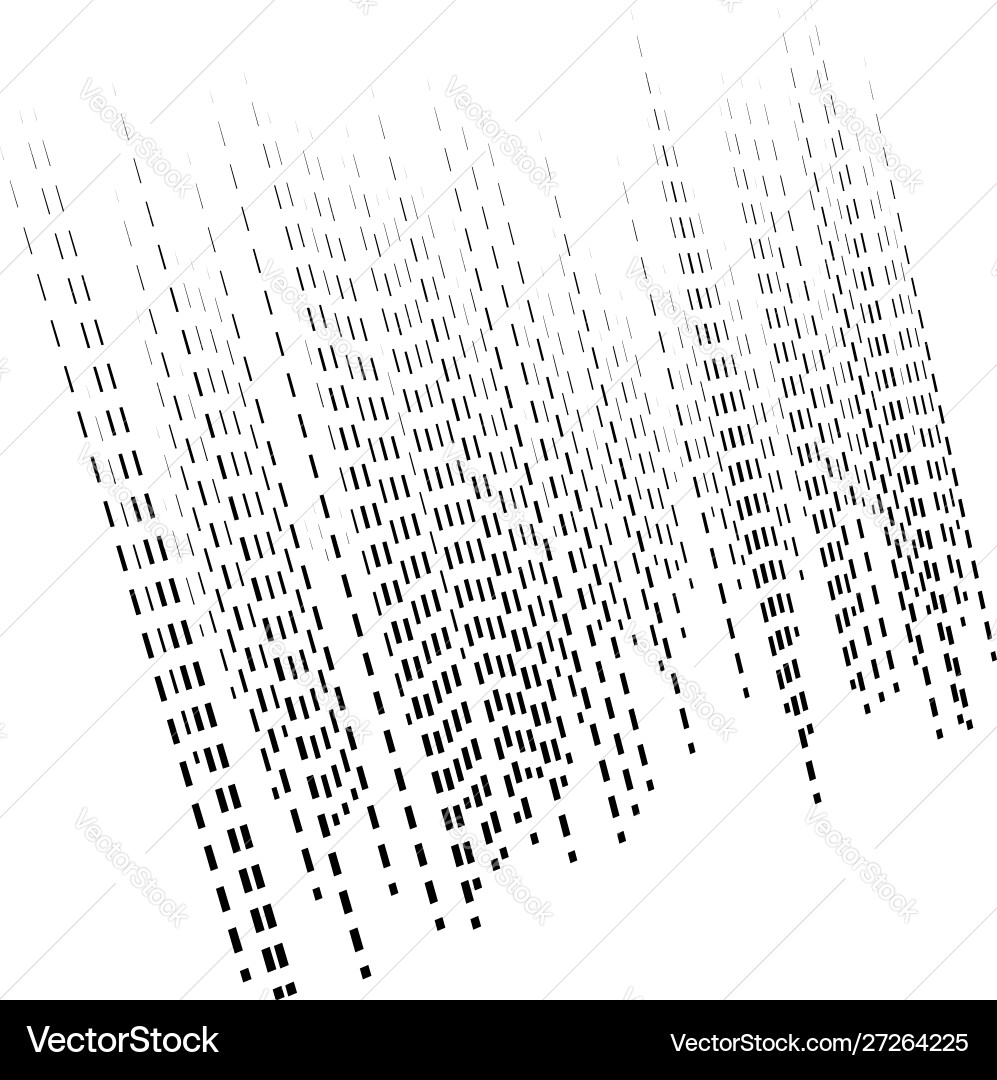 Dynamic lines pattern stripes half-tone element Vector Image