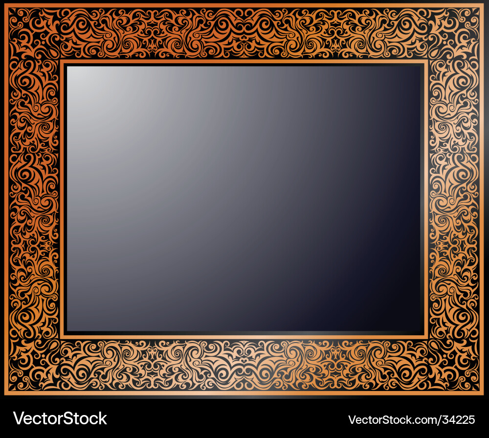 Mirror frame Vector Image