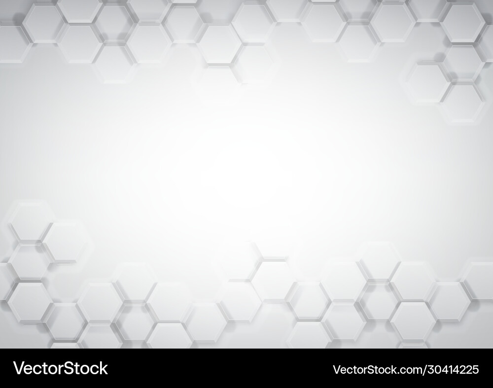 Pattern hexagon background abstract Vector Image