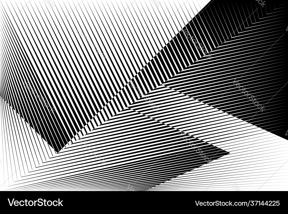 Rgb abstract halftone lines dynamic background vector image