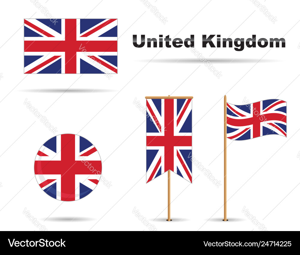 Uk flag Uk flag vector image