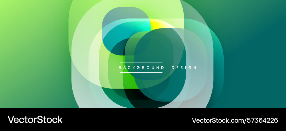 Abstract design features overlapping circles Abstract design features overlapping circles Vector Image