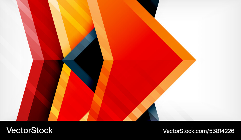 Arrows with 3d effect abstract background Arrows with 3d effect abstract background Vector Image