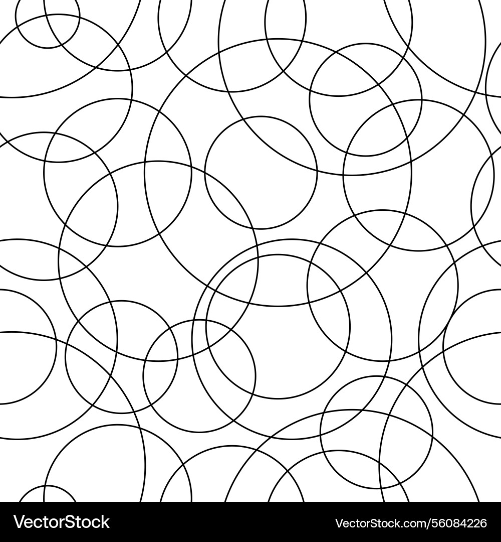 Monochrome line design intersecting lines create Vector Image