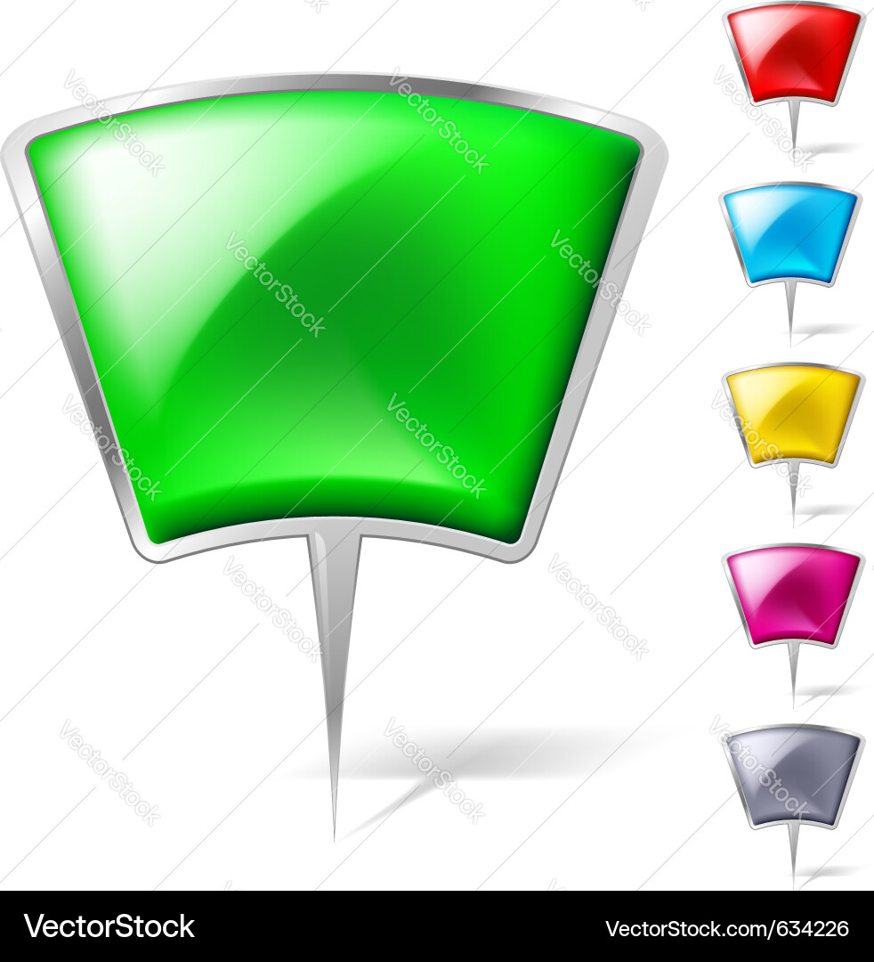Pointers vector image