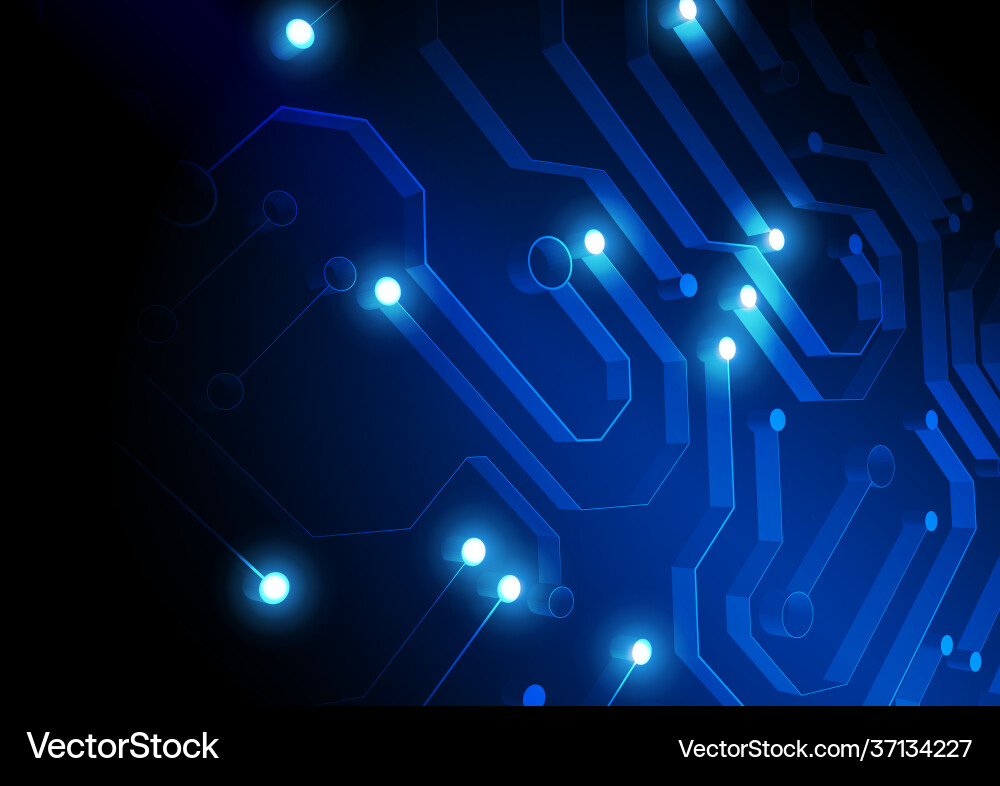 Schaltungstechnik Hintergrund mit Hi-Tech Schaltungstechnik Hintergrund mit Hi-Tech vektorbild