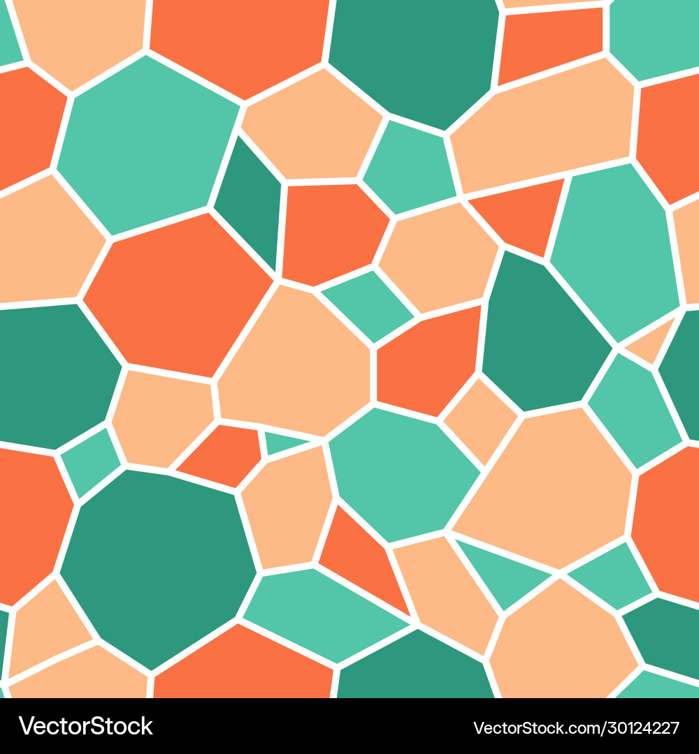 Seamless pattern ornate turtle shell Seamless pattern ornate turtle shell vector image