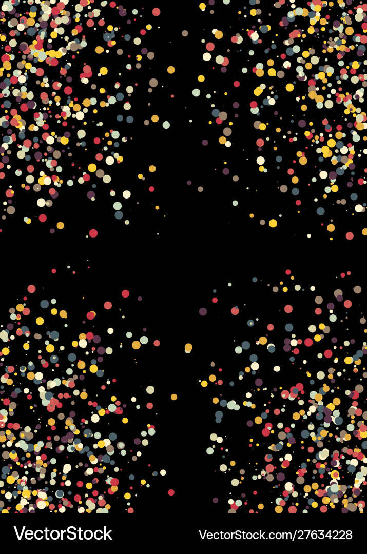Colorful universe distribution computational Vector Image