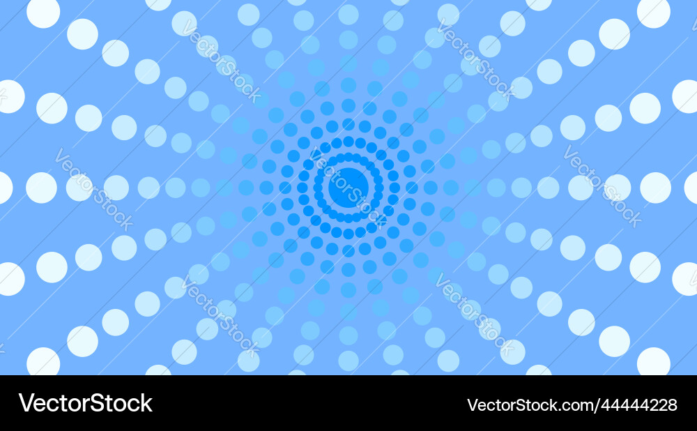 Dotted circular background concentric pattern Dotted circular background concentric pattern Vector Image