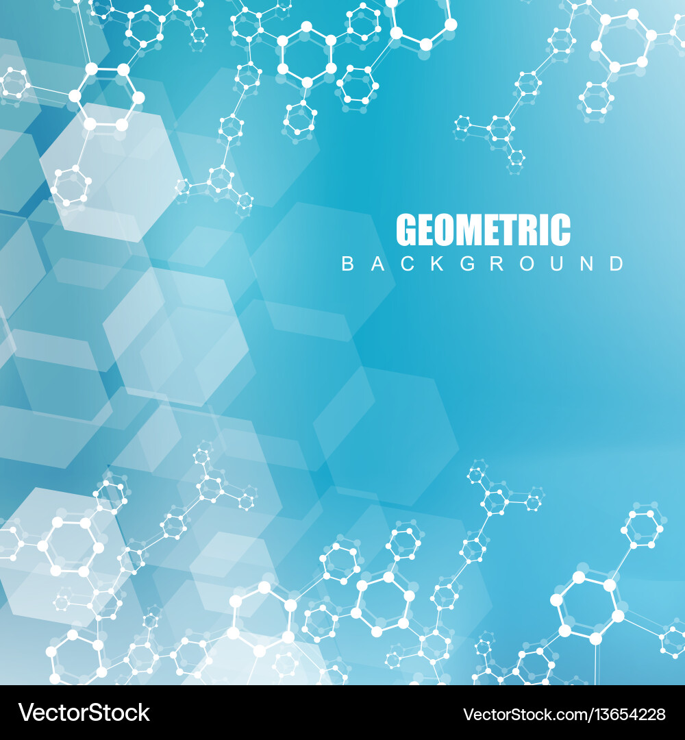 Geometric abstract background with connected line Geometric abstract background with connected line Vector Image