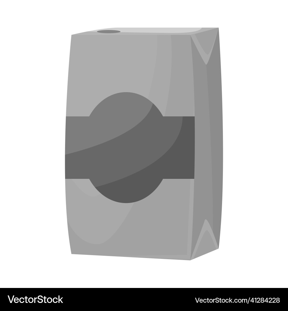 Isolated object of container and soda logo set vector image