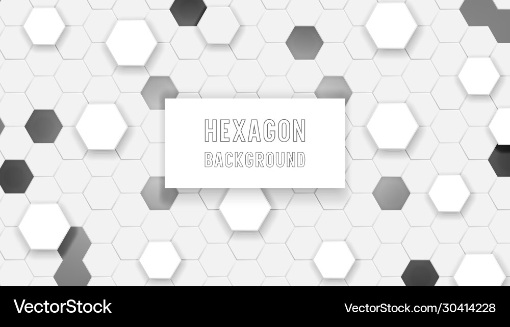 Pattern hexagon background abstract Pattern hexagon background abstract vector image