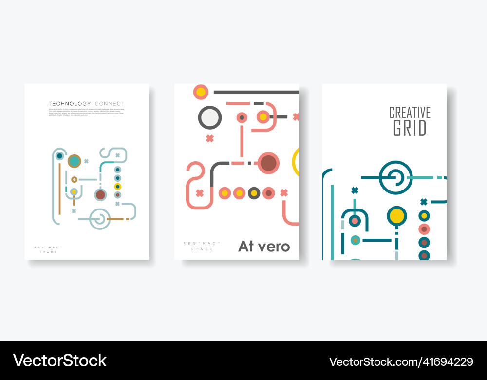 Abstract color shapes background simple symbol Abstract color shapes background simple symbol vector image