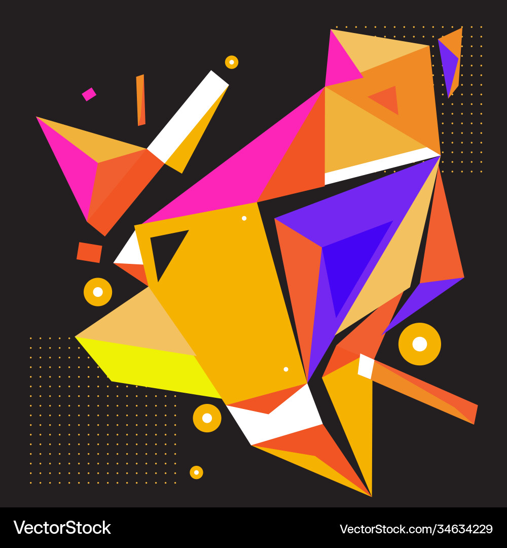 Abstract modern triangles background pattern Abstract modern triangles background pattern vector image