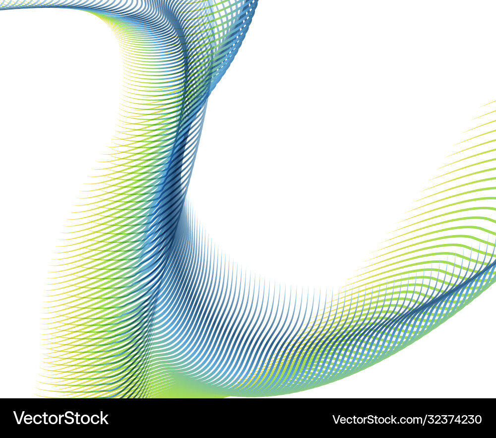 Abstract background blend wave line design Abstract background blend wave line design Vector Image