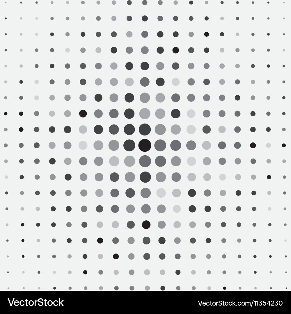 Abstract halftone pattern background vector image