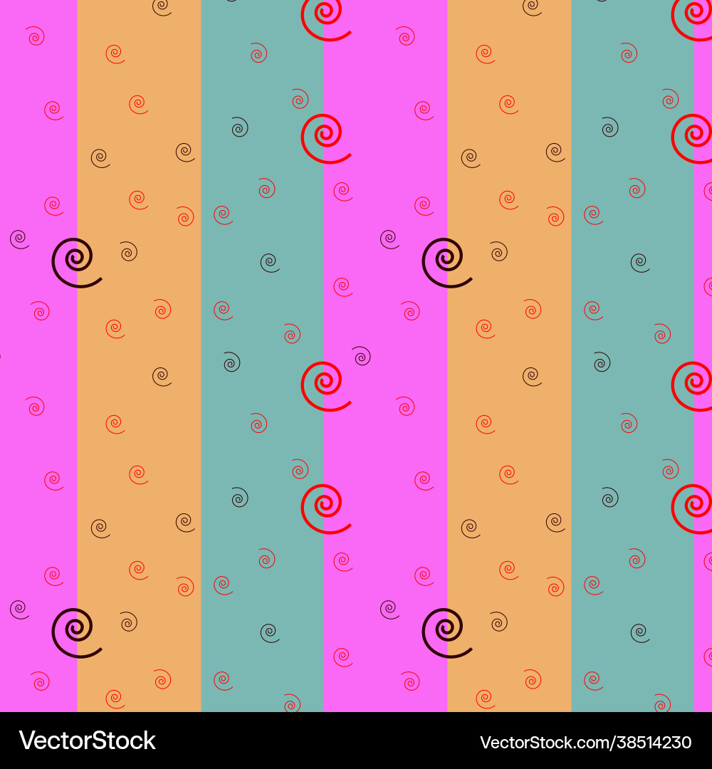 Abstract Pattern: Colorful Shapes vector image