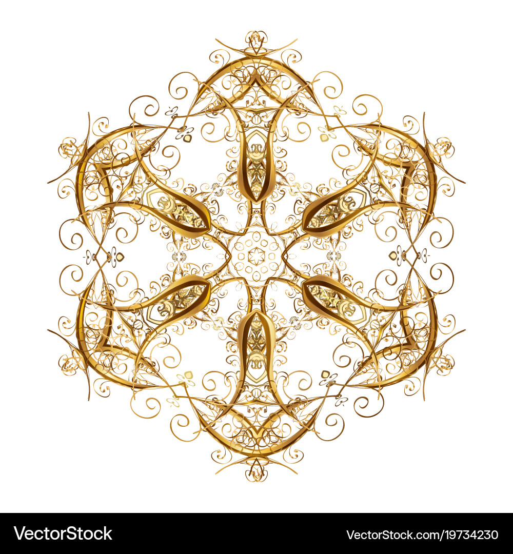 Flat design colorful snowflake icons labels Vector Image