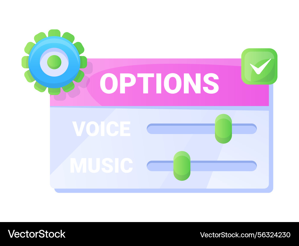 Game ui button mobile application Game ui button mobile application vector image
