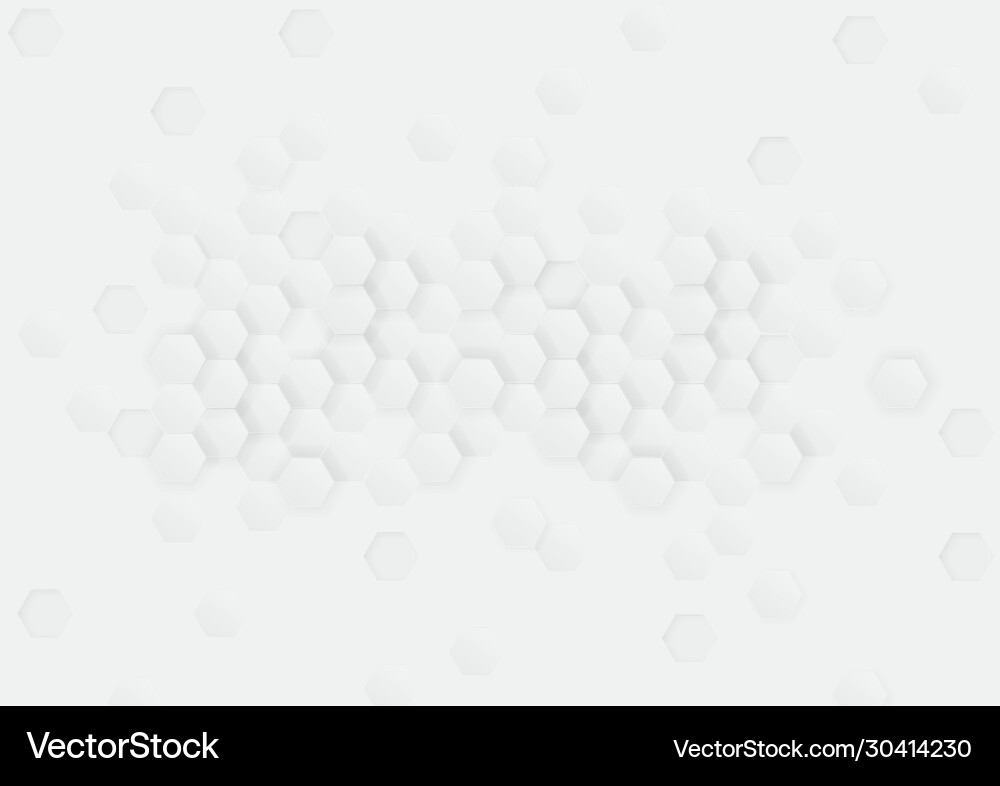 Pattern hexagon background abstract Vector Image