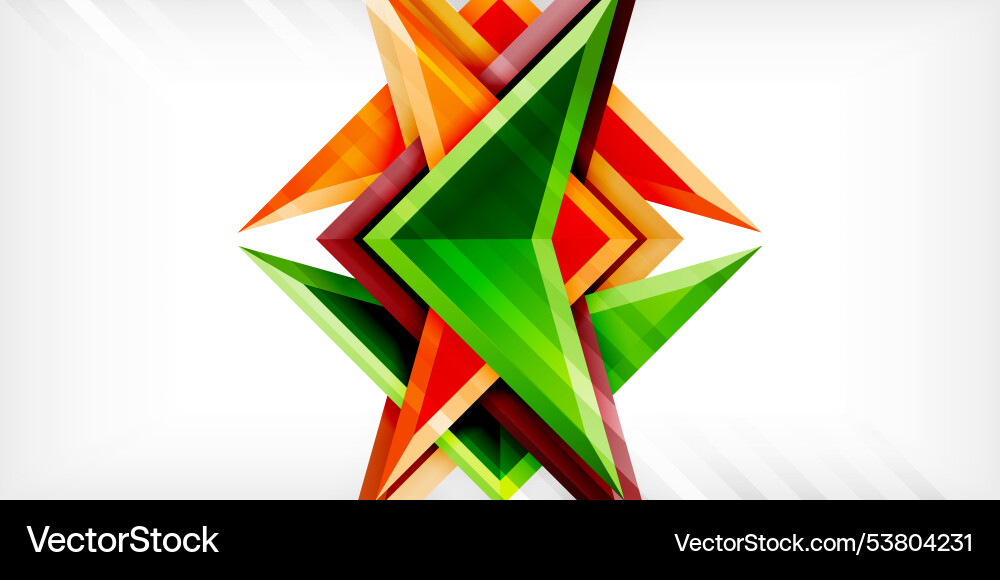 Abstract background color triangles and arrows Abstract background color triangles and arrows vector image