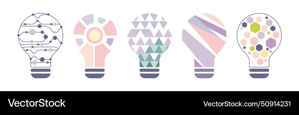Lightbulb as knowledge and smart solution icon Lightbulb as knowledge and smart solution icon vector image