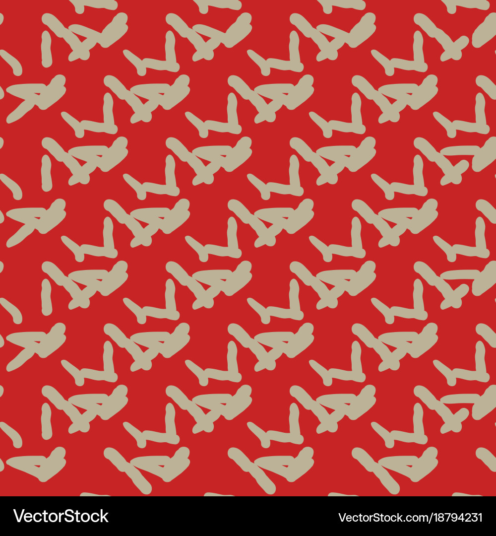 Seamless pattern texture of abstract sticks Vector Image
