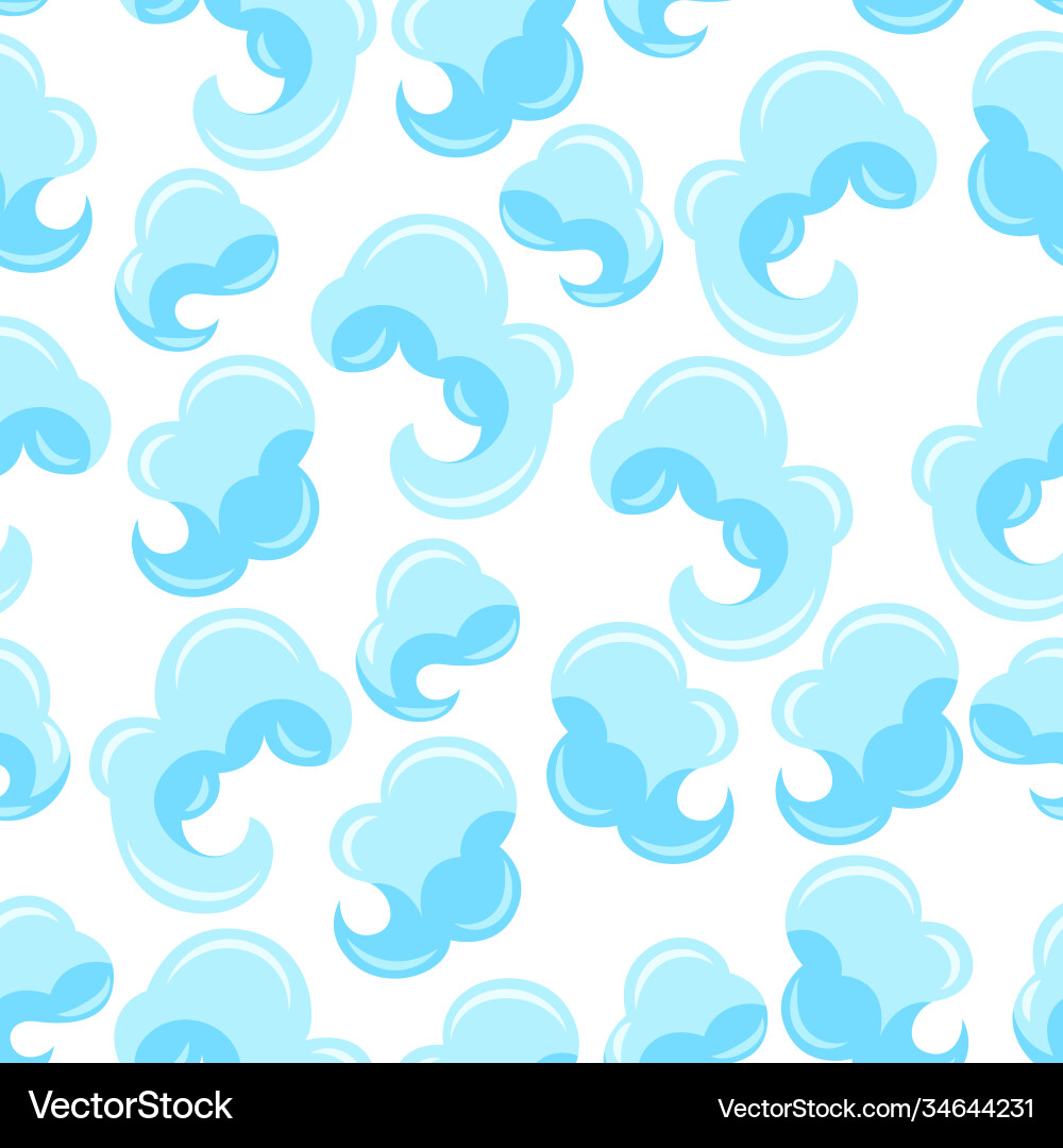 Seamless pattern with cloud Seamless pattern with cloud vector image