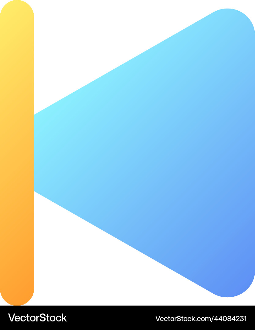 Skip to start pixel perfect flat gradient color Skip to start pixel perfect flat gradient color vector image