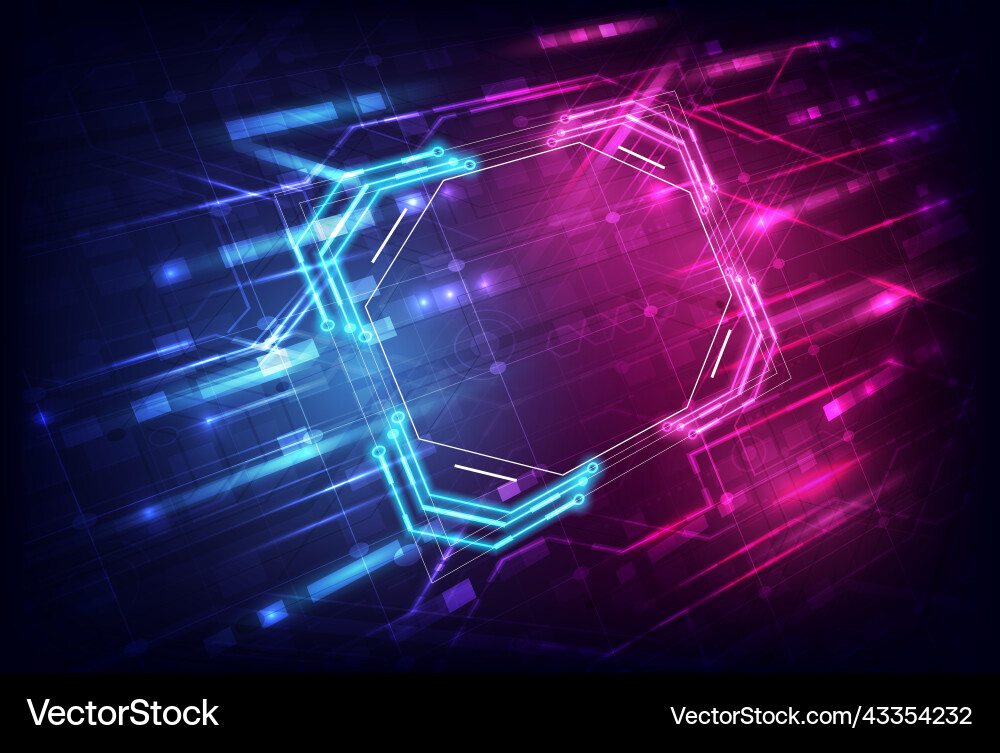 Abstract perspective hardware and software Abstract perspective hardware and software vector image