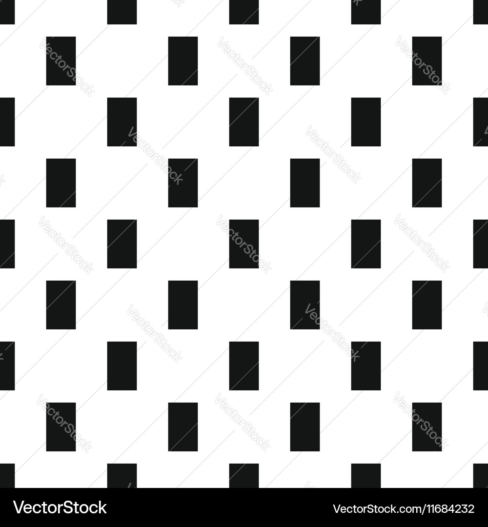 Rectangle pattern simple style vector image