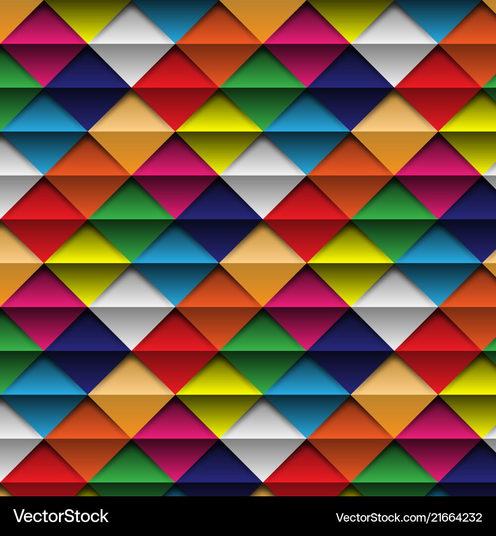 Seamless pattern colorful abstract background Vector Image