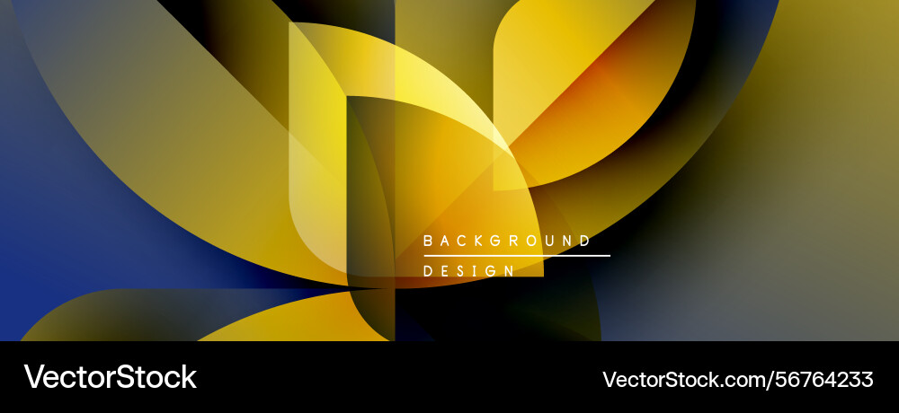 Abstract geometric shapes overlap creating Abstract geometric shapes overlap creating vector image