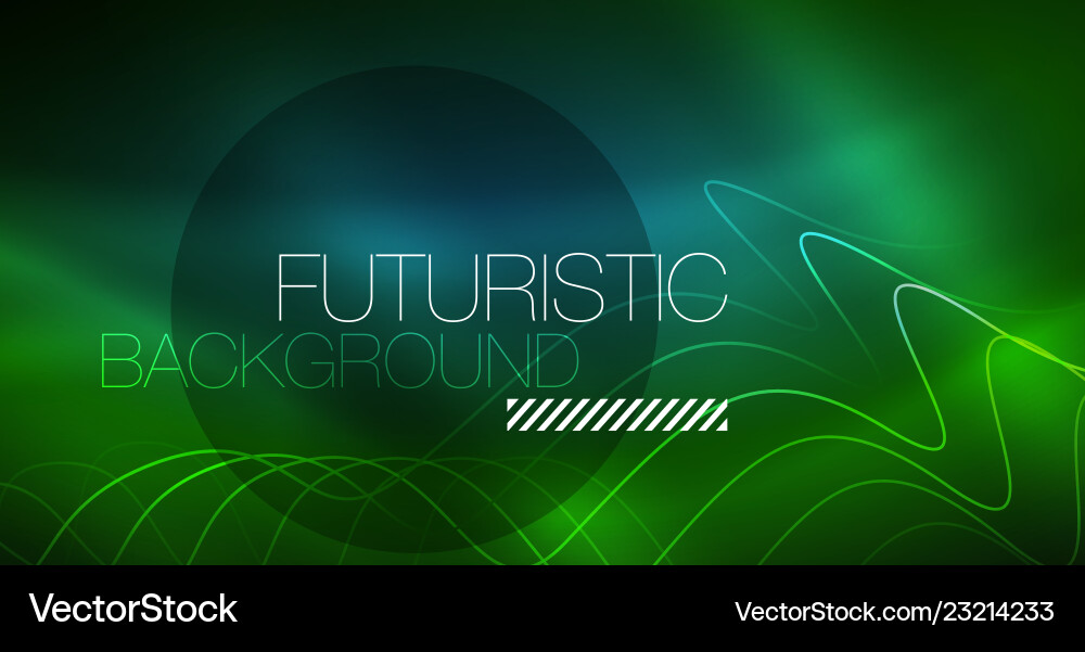 Abstract shiny glowinng color wave design element Abstract shiny glowinng color wave design element Vector Image