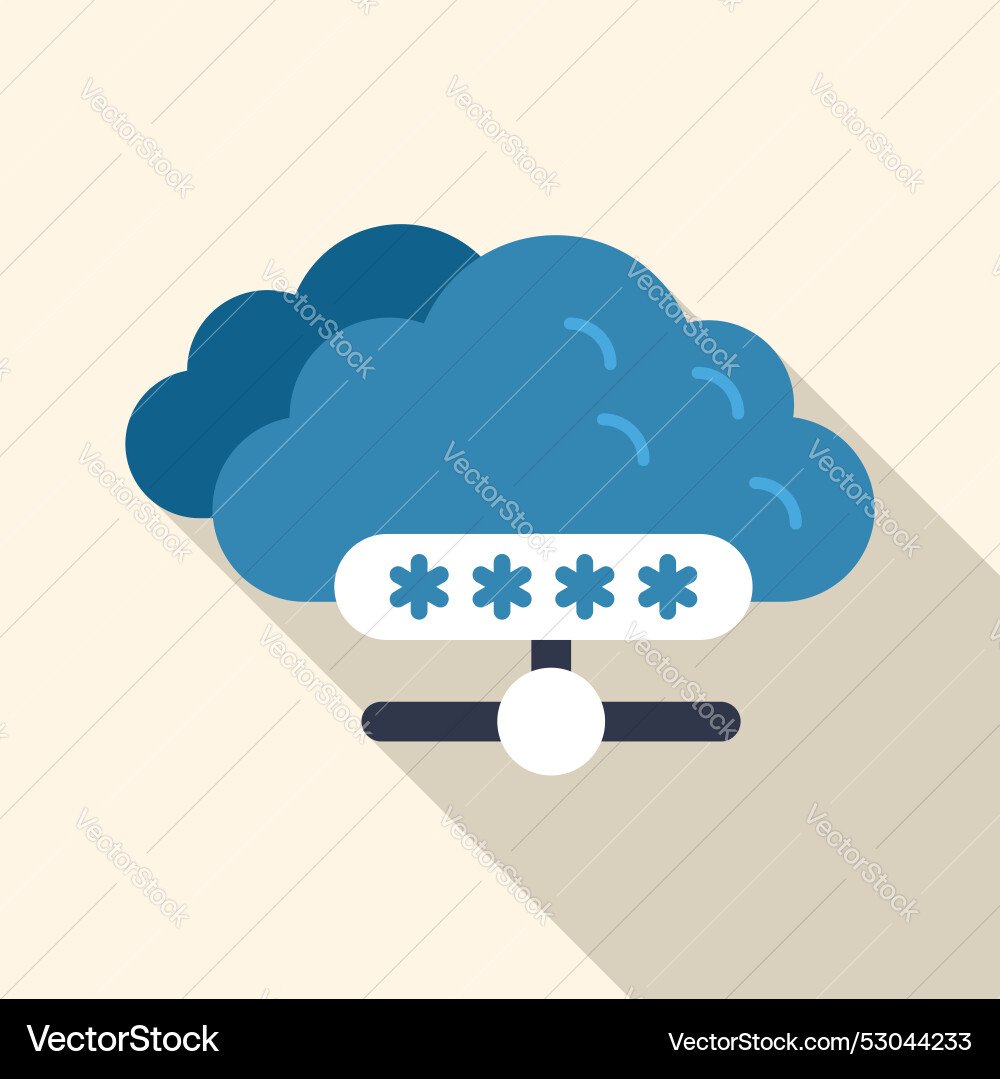 Cloud computing security with password protection Cloud computing security with password protection Vector Image