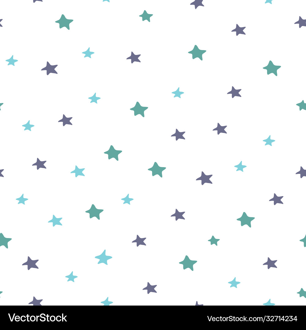 Abstract seamless pattern with stars wrapping Abstract seamless pattern with stars wrapping Vector Image