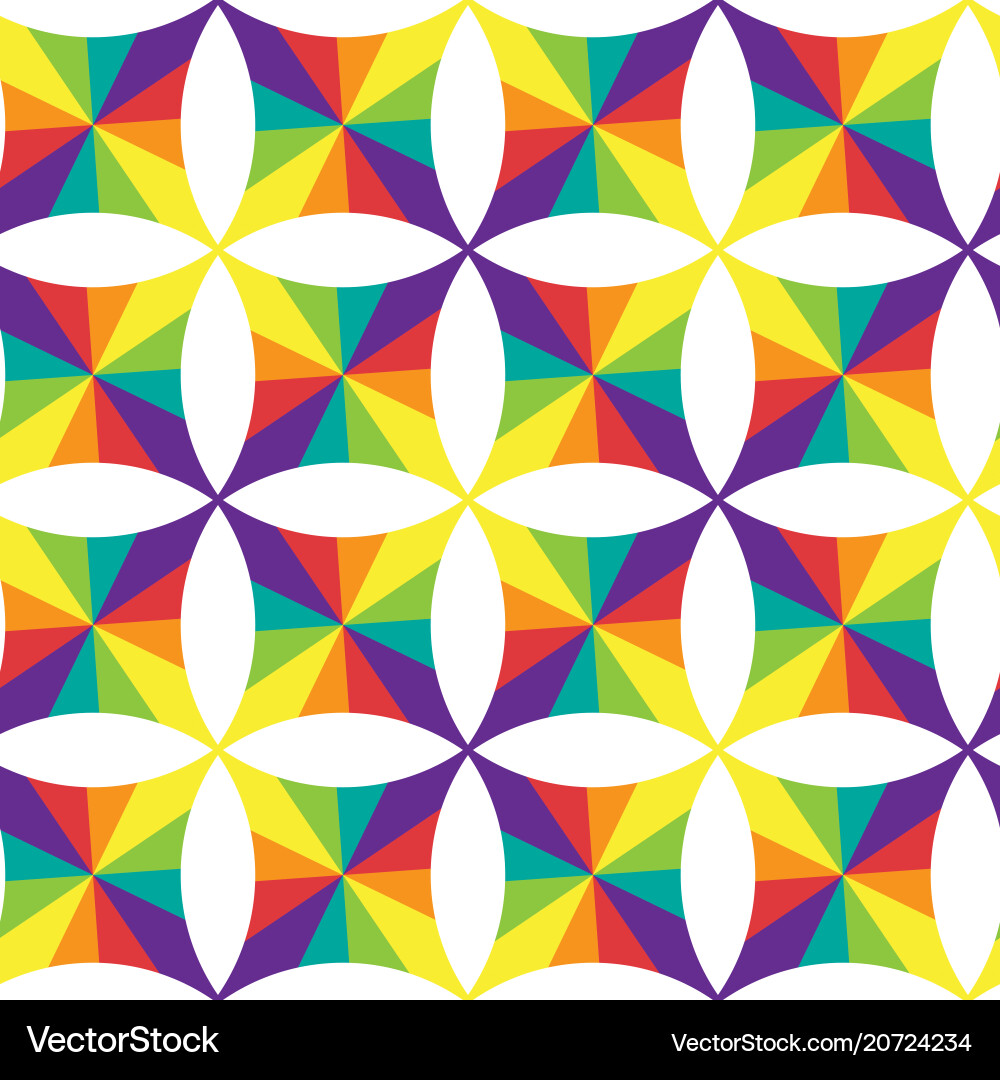Colored pattern Vector Image