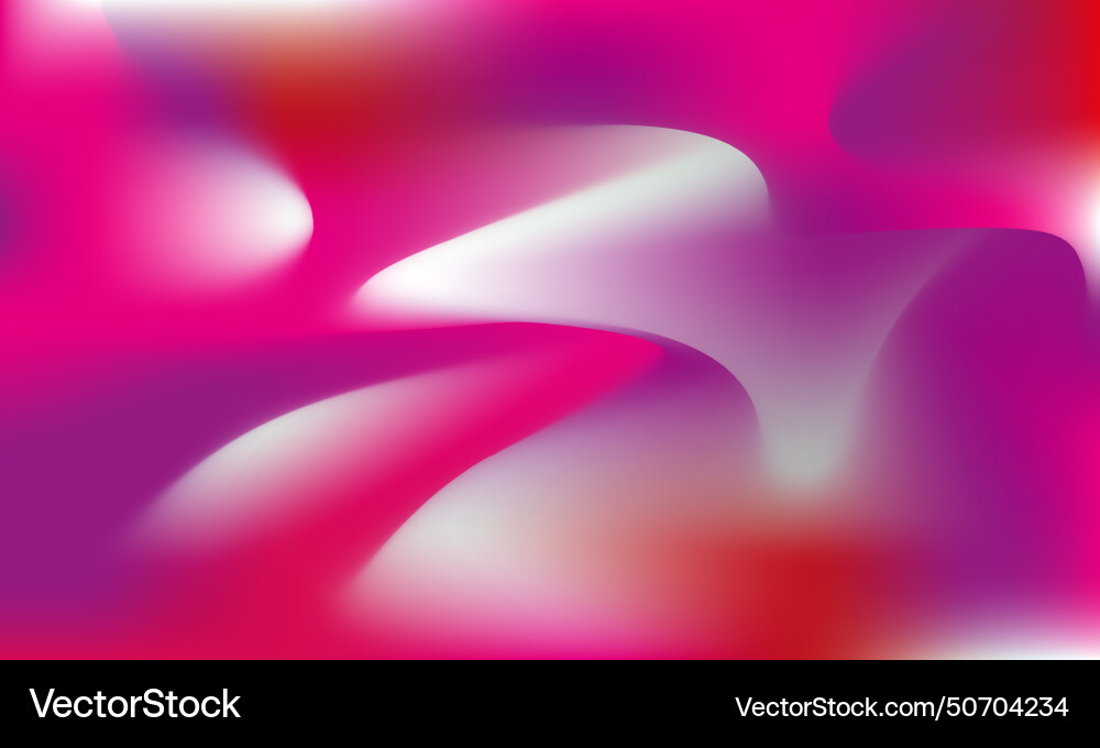 Gradient color wavy fluid shapes background design Vector Image