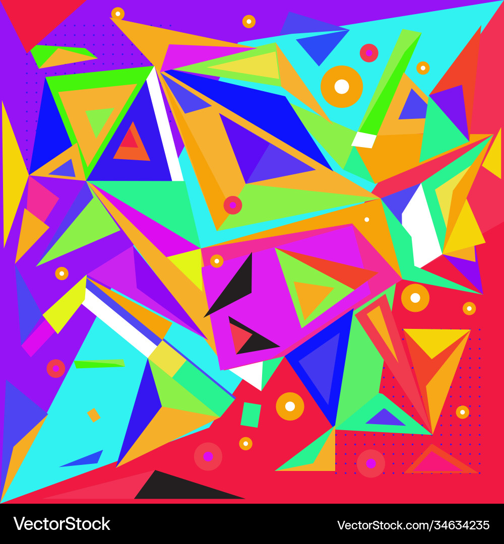 Abstract modern triangles background pattern Abstract modern triangles background pattern vector image