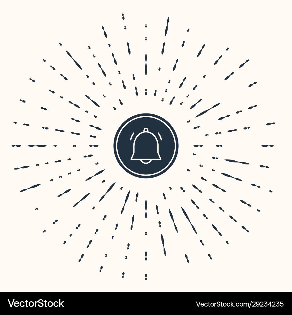 Grey circle button and chat notification icon Grey circle button and chat notification icon vector image