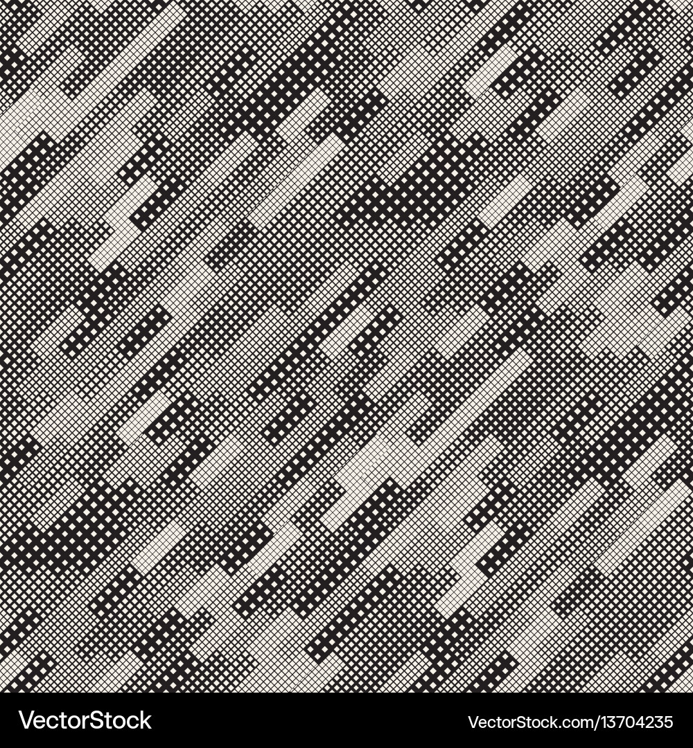Modern Halftone Texture - Square Pattern vector image