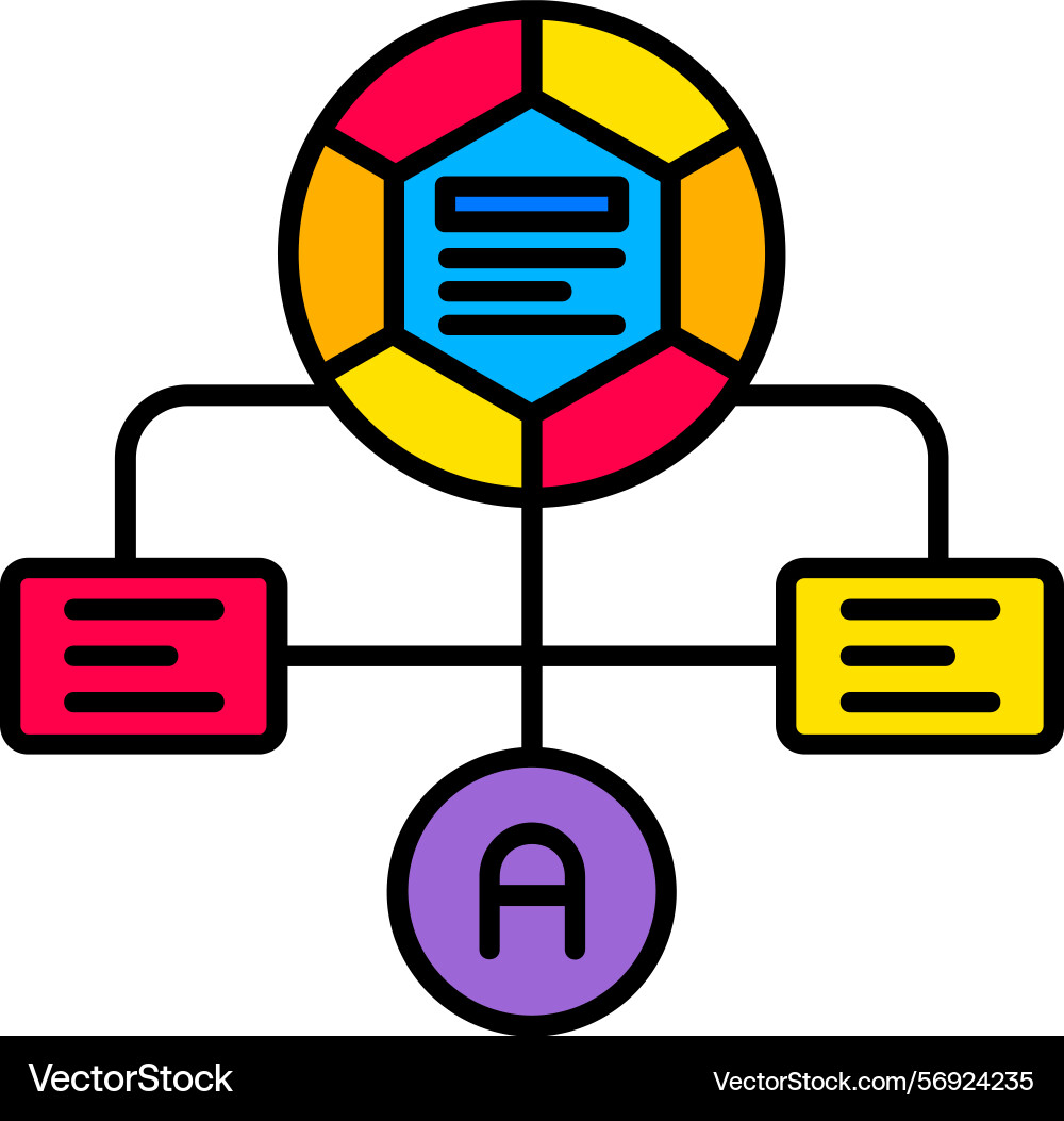 Workflow icon design Vector Image