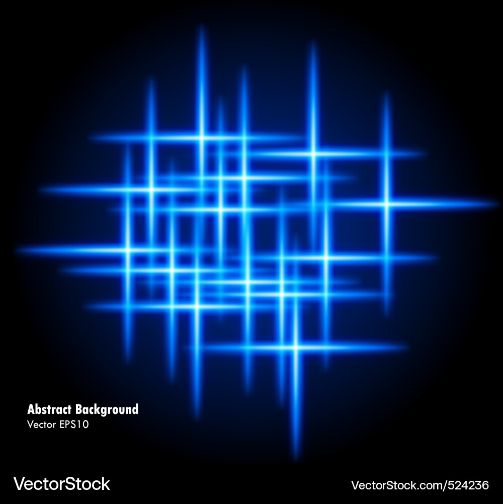 Abstract Glowing Color Vortex Background Vector Image