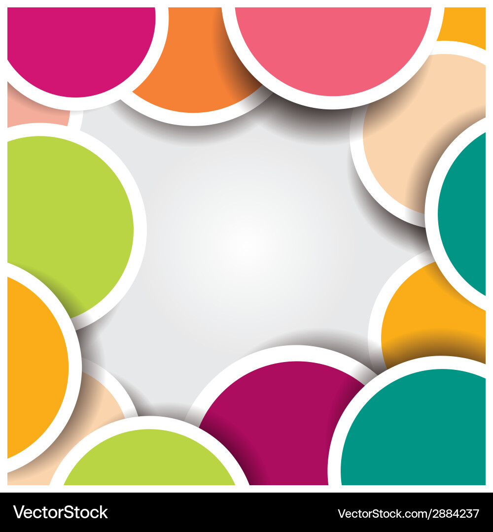 Abstract geometric colorful background pattern Vector Image