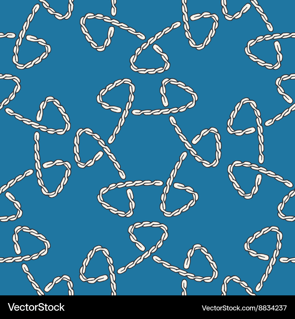 Abstract Rope Knot Pattern vector image