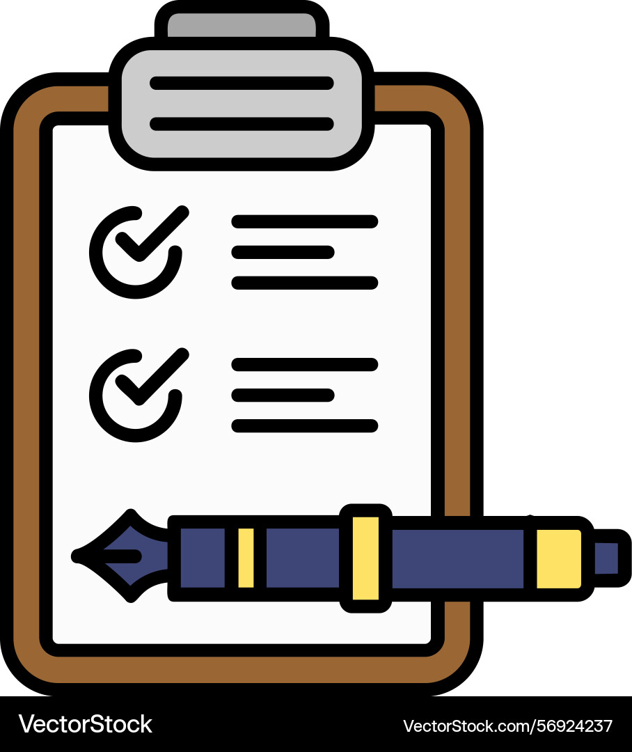 Check list icon design Vector Image