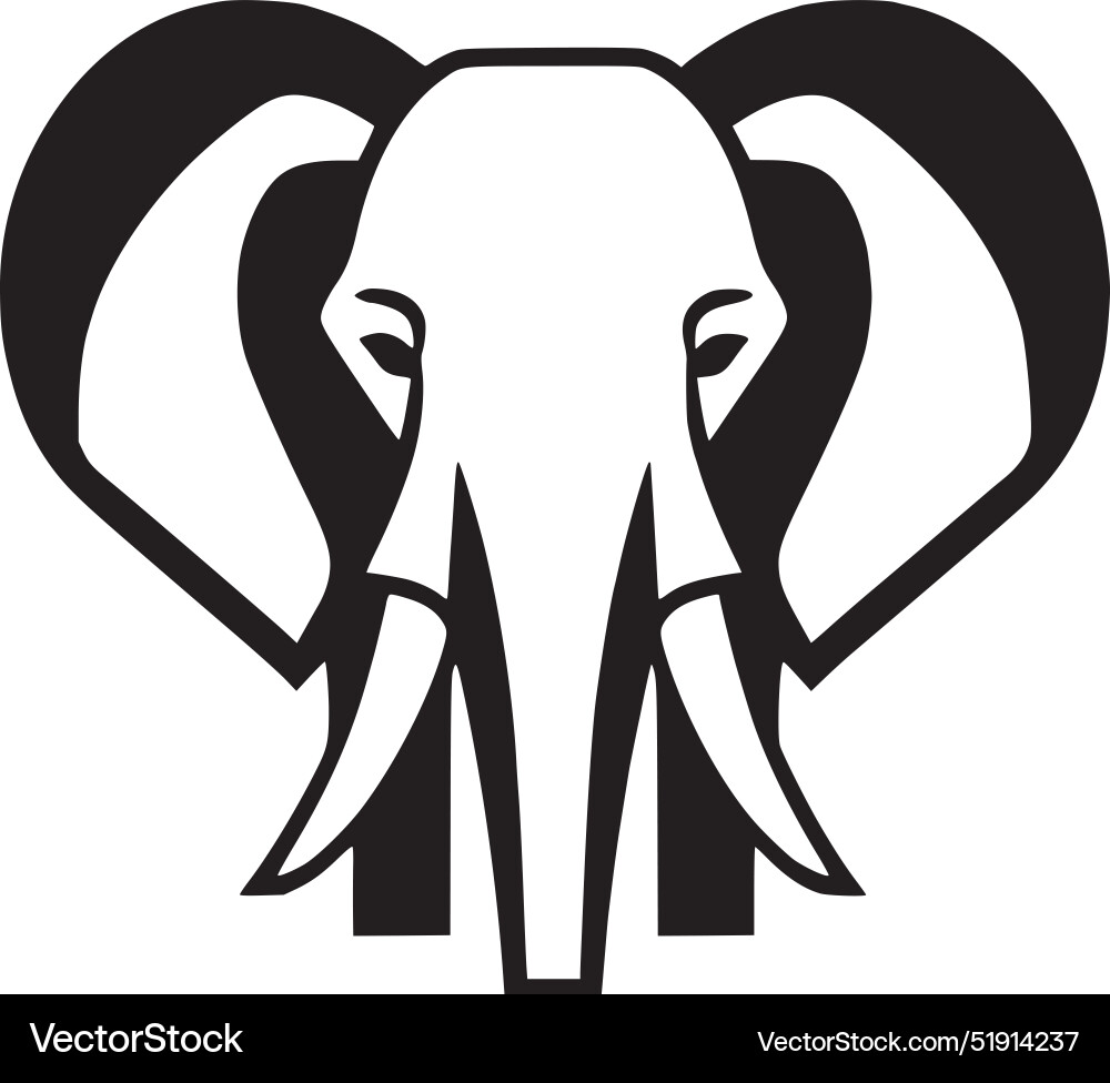 Elephant - hochwertiges Logo ideal für T-Shirt Elephant - hochwertiges Logo ideal für T-Shirt vektorbild