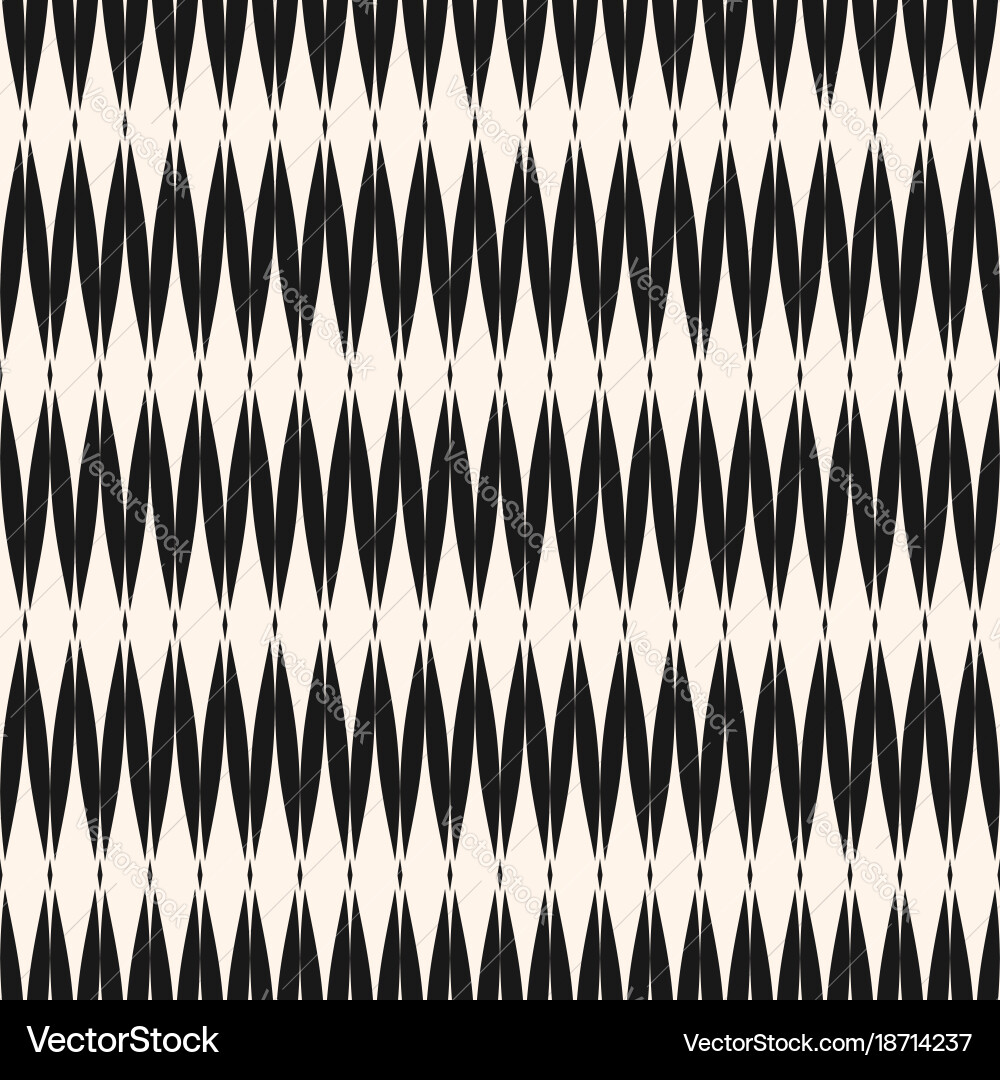 Seamless pattern with rhombuses zigzag shapes vector image