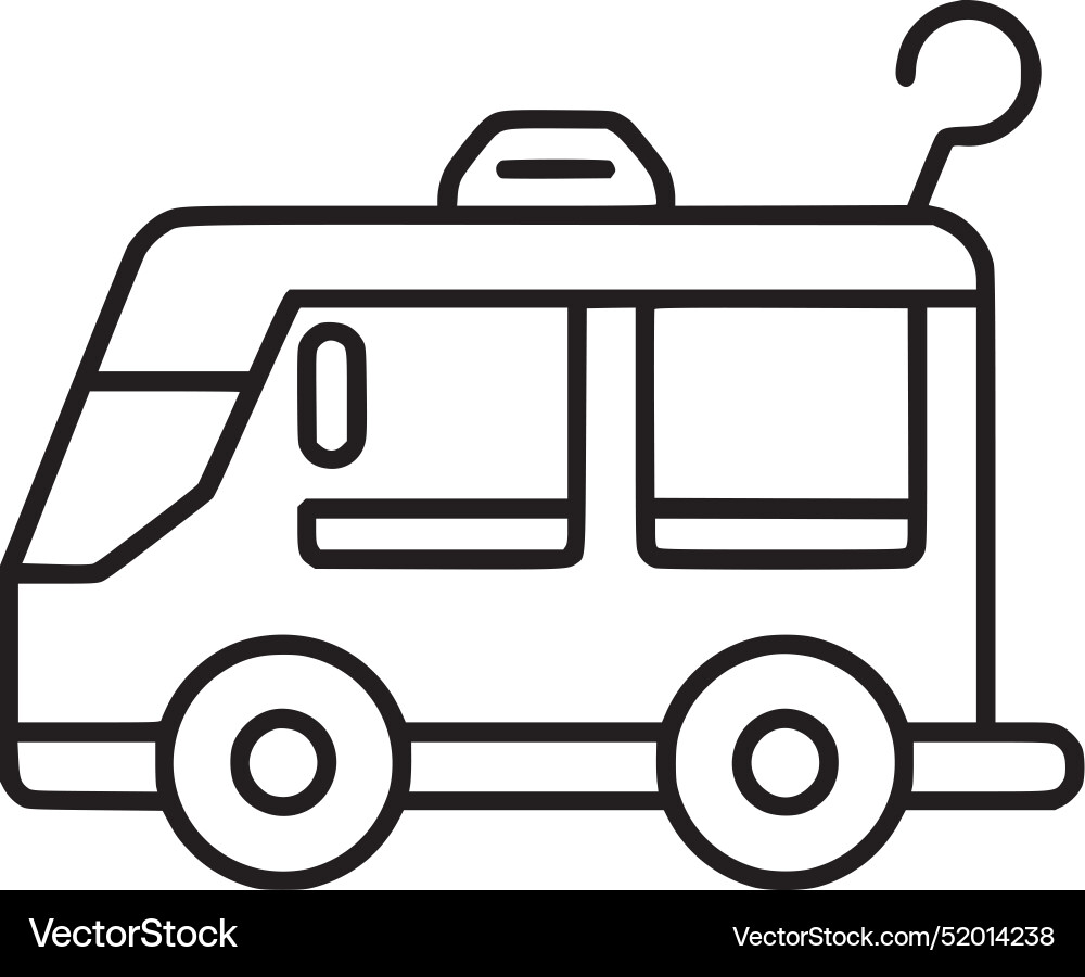 Bus navigation Vector Image
